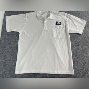 COPY - The North Face Polo Shirt Mens 2XL White Short Sleeve Casual XXL n60